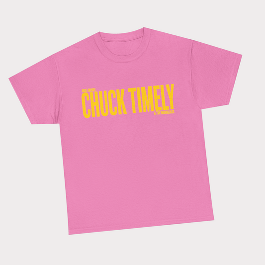 Chuck Timely & The Hourglass Pink T-Shirt