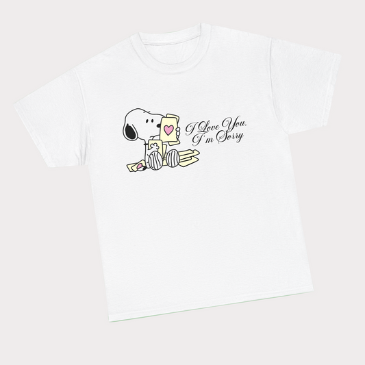 I love you I’m sorry x Dog Tee