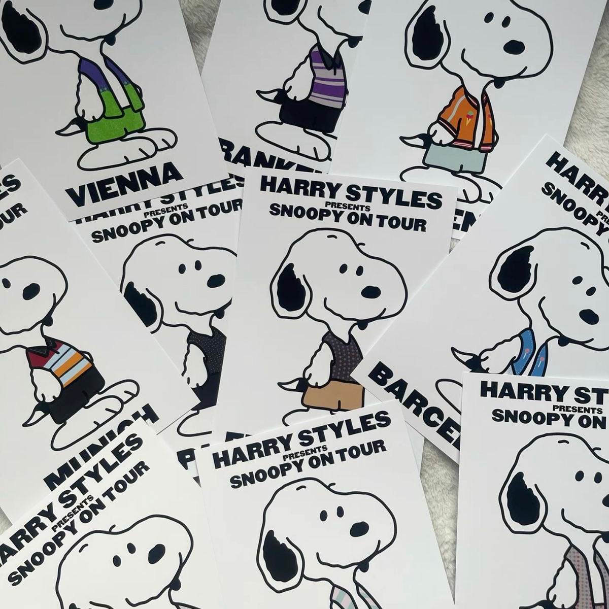 HSLOT Snoopy Europe 2023 Single Prints